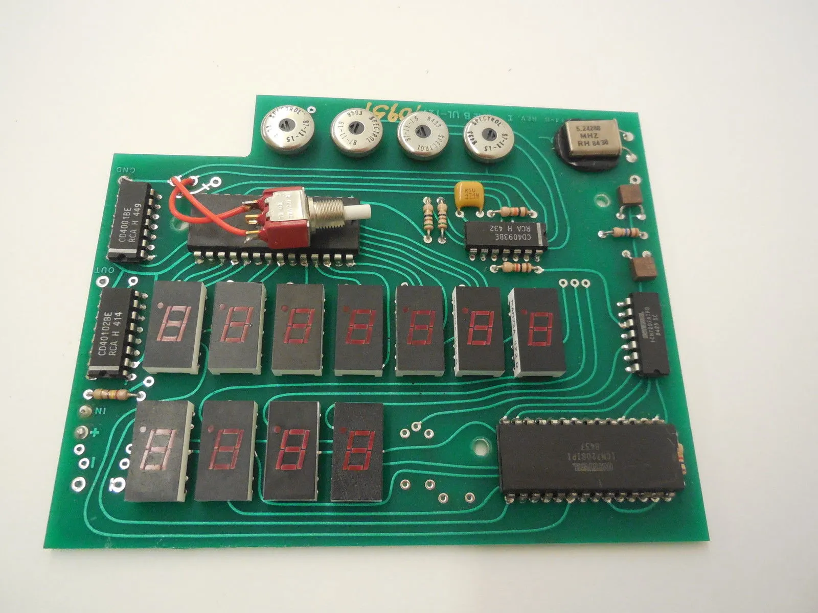 MICRO MOTION FMB-00-0011-B PC BOARD FMB000011B