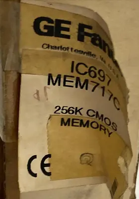 USED GE FANUC IC697MEM717