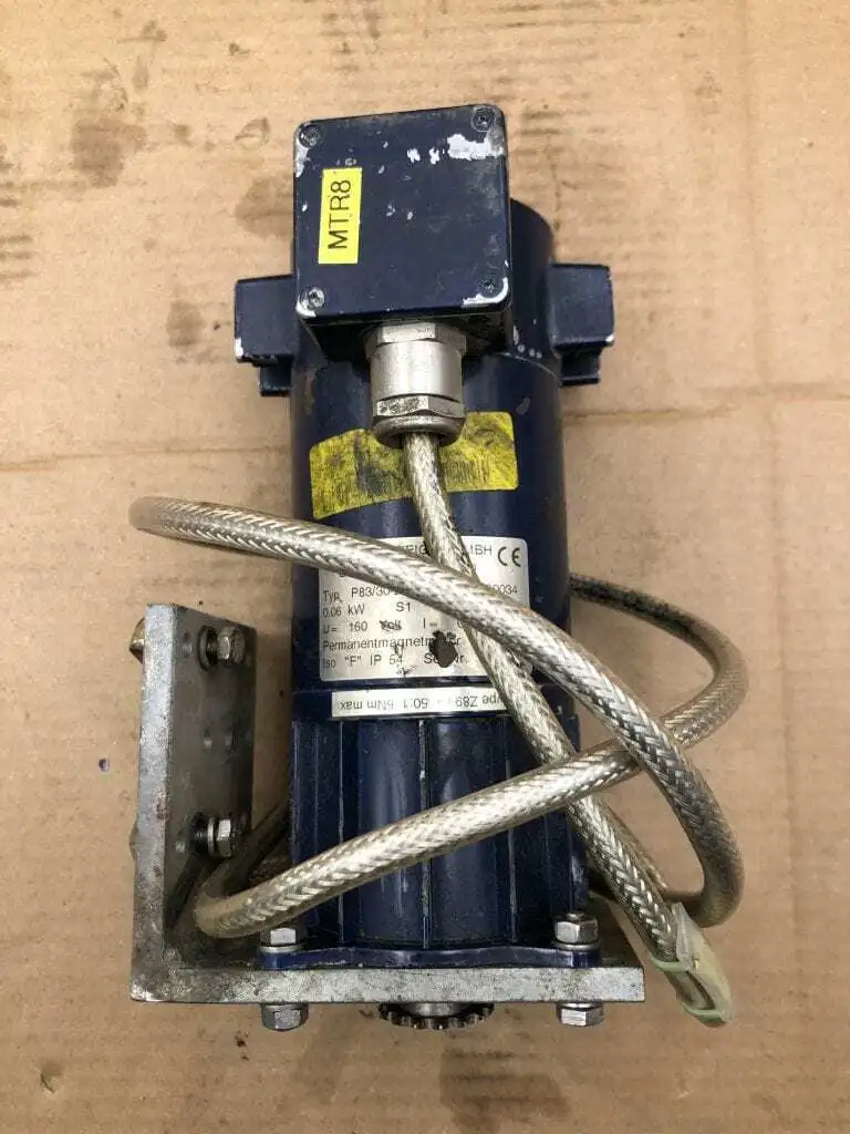 Braendle Geiger P83/30-SZ89 Gearmotor 30001/min 0.06kW 160V 0.5A 50:1