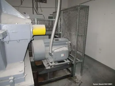 Aaron Process 300 Gallon Sigma Blade Mixer Extruder. 450 Gallon Total Capacity.