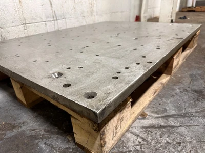 3' X 4' ALUMINUM MACHINE PLATE