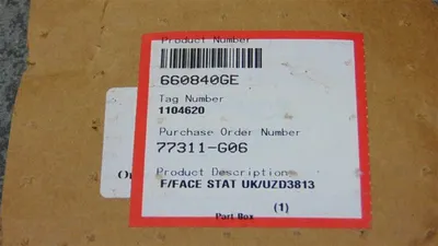 Flowserve 660840GE Mechanical Seal Face F/FACE STAT UK/UZD3813 New