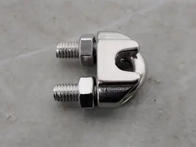 3/16" Stainless Steel Wire Rope Clip (Box of 48)