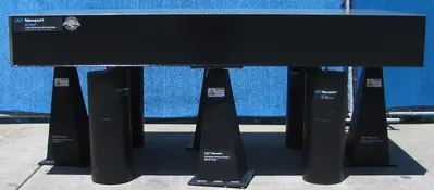 Newport RS 4000 8' x 4' Optical Breadboard  Sealed Hole Table Top RL-2000 Legs