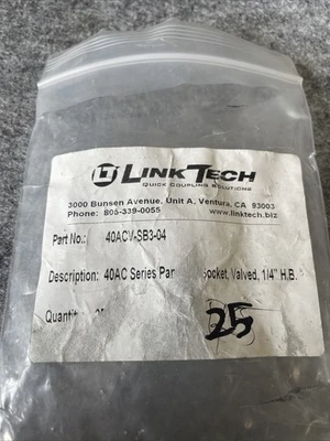 New | in-Stock Link Tech 40ACV-SB3-04 Valves/Fittings California US | Davliegogo LLC #1729033