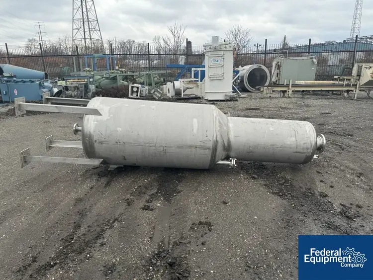 Used Steel-Pro 825 Gal Steel Pro Receiver Tank, 304 S/S, 100# Stainless Steel Tanks Ohio US | Federal Equipment Company #126989