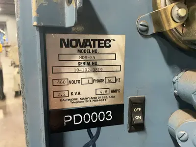 Used NOVATEC MDM25 Dryers Ohio US | HGR 24 #1456123
