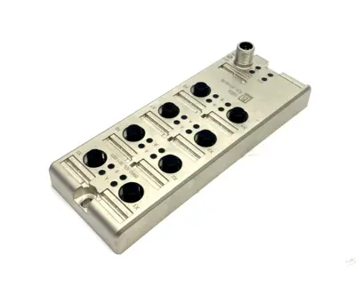 USED LUMBERG AUTOMATION 381-001 8-PORT IOL-IO