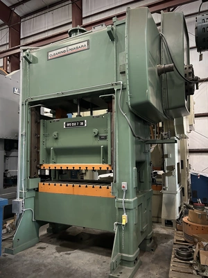 Used 1996 NIAGARA NIAGARA BP2-250-72-36 PRESS Straight Side Presses | Alma Machinery #898788