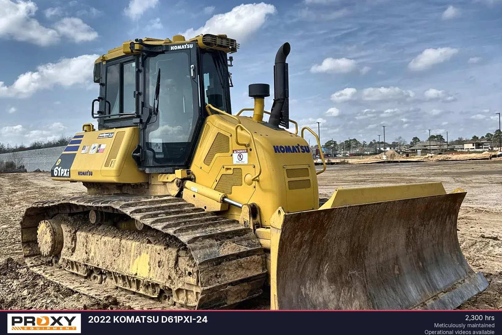 Used 2022 KOMATSU D61PXI-24 Bulldozers Texas US | Proxy Equipment #1382989