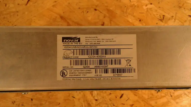 Used NOVAR _UNKNOWN_ PLC Processors | Palmetto Automation #1149111