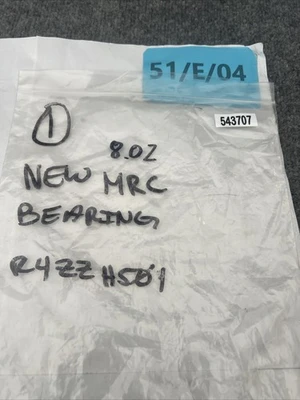 New | in-Stock MRC Bearing R4ZZ H501 Bearings California US | Davliegogo LLC #1705484