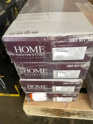 98.5 Square Feet of Home Decorators Collection HDF Strand-Woven Harvest Laminate Flooring