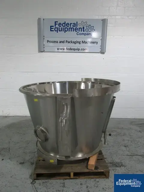 Used Glatt Glatt Wurster Expansion Chamber, S/S Fluid Bed Dryers Ohio US | Federal Equipment Company 5 #128320