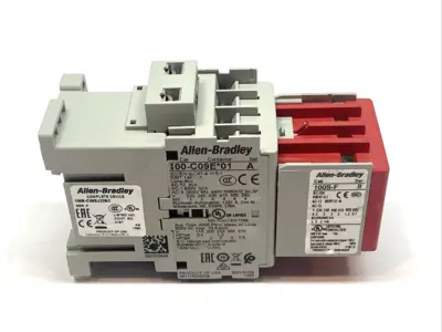 Used Allen-Bradley Ser. A Safety Contactor 440V 50/60Hz 9A 3P PLC Contactors Michigan US | Maverick Industrial Sales #1397922