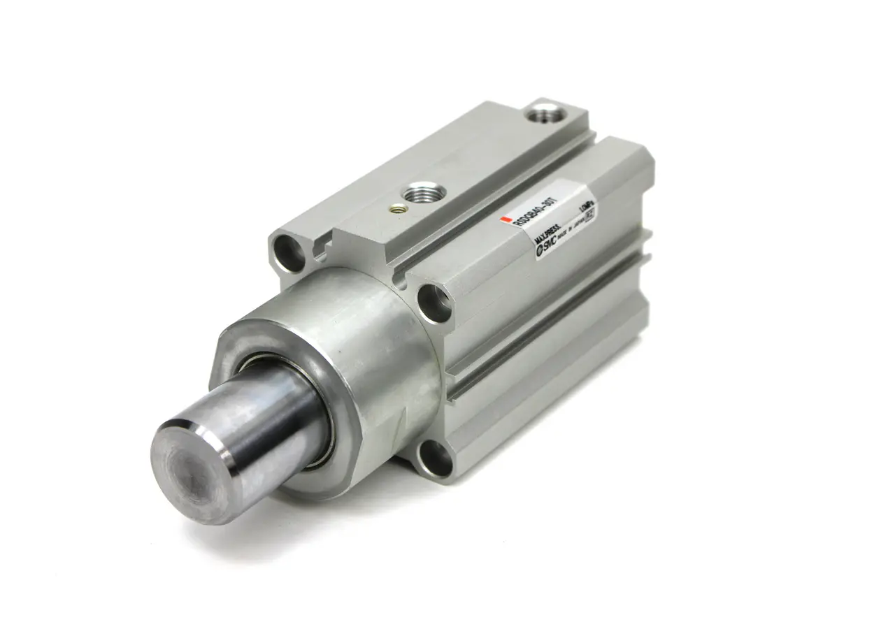 SMC RSDQB40-30T Pneumatic Stopper Cylinder, 40mm Bore, 30mm Stroke, NEW