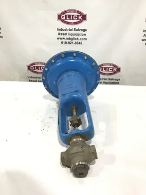 Warren E-1890021/26756 Air Actuated Control Plug Valve 20 PSIG