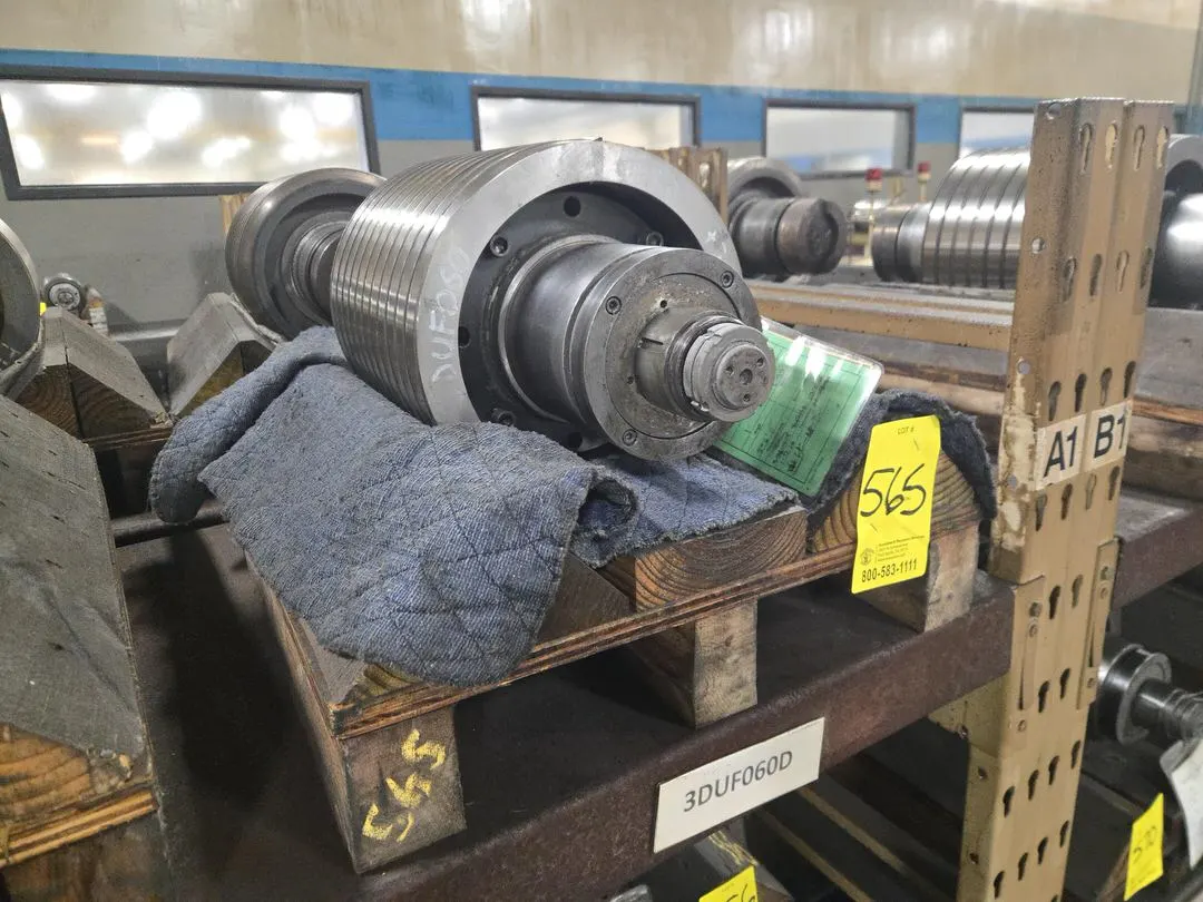 (1) OD Grind Drum Spindle