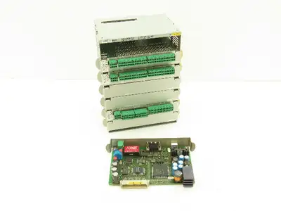 Bosch GG3 1070075100-207 Rack 7 Place W/4 Cards Profibus Module 3-24VDC Modules