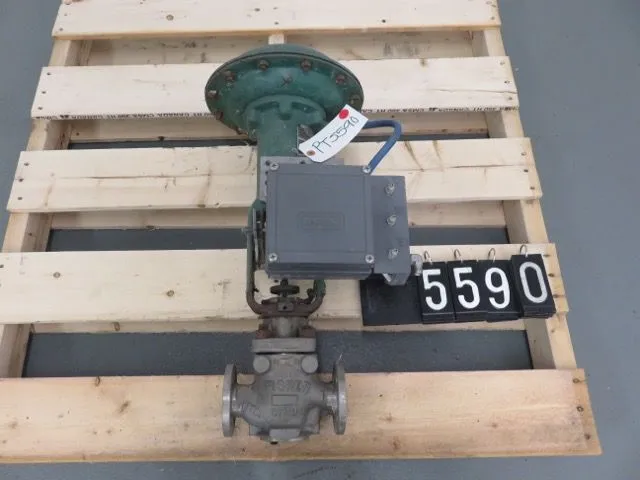 Fisher control valve type EZ, size 1"-150, material CF8M
