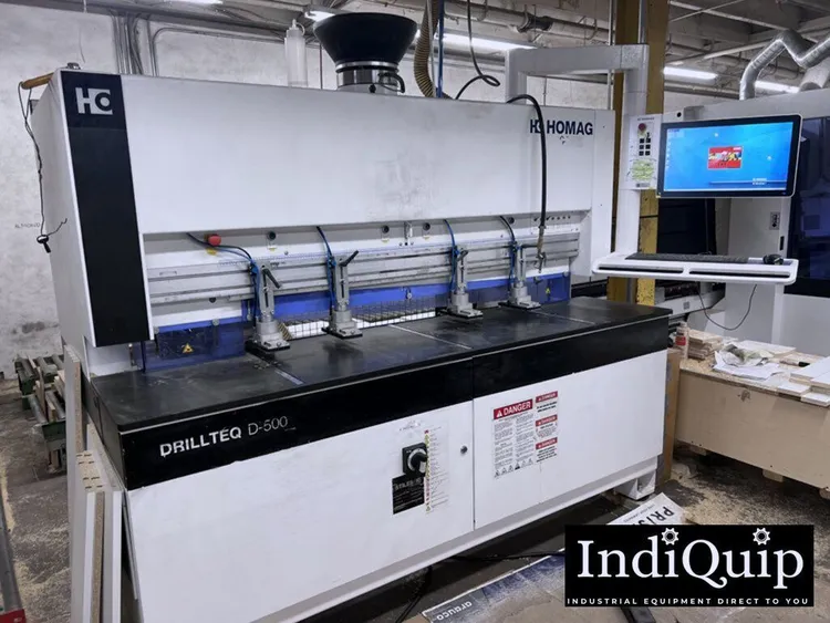 Used 2020 HOMAG Drillteq D-500 Flexible Drilling and Inserting Machines US | IndiQuip #392129