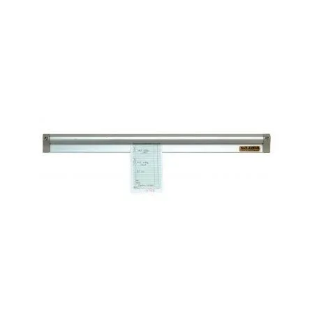 Used San Jamar Used San Jamar CK6560A 60" x 2" Aluminum Wall Mounted Ticket Holder - JD Restaurant Front of House Furnishings Illinois US | Falcon Restaurant Supply #1375198