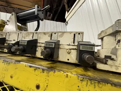 15,000 LBS X 18" X 0.310" COE PRESS EQUIPMENT FEED LINE, COIL REEL & CAR WITH STRAIGHTENER: STOCK #23438