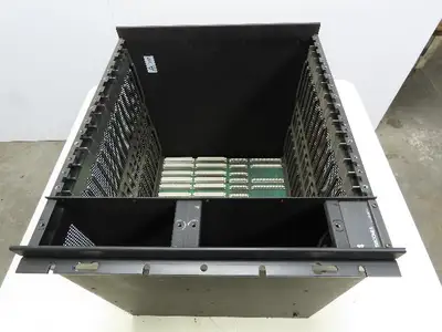 Triconex 7400028-100 Power Supply PLC Card Rack 15 Slot Chassis Low Density