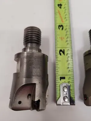 ASSORTED INGERSOLL & SECO MODULAR HEAD SHELL MILLS, 1.378IN/1.5IN CUTTING DIAMETER (2 PCS)