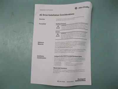 NEW Allen-Bradley 20G-11ND5P0JA0NNNNN