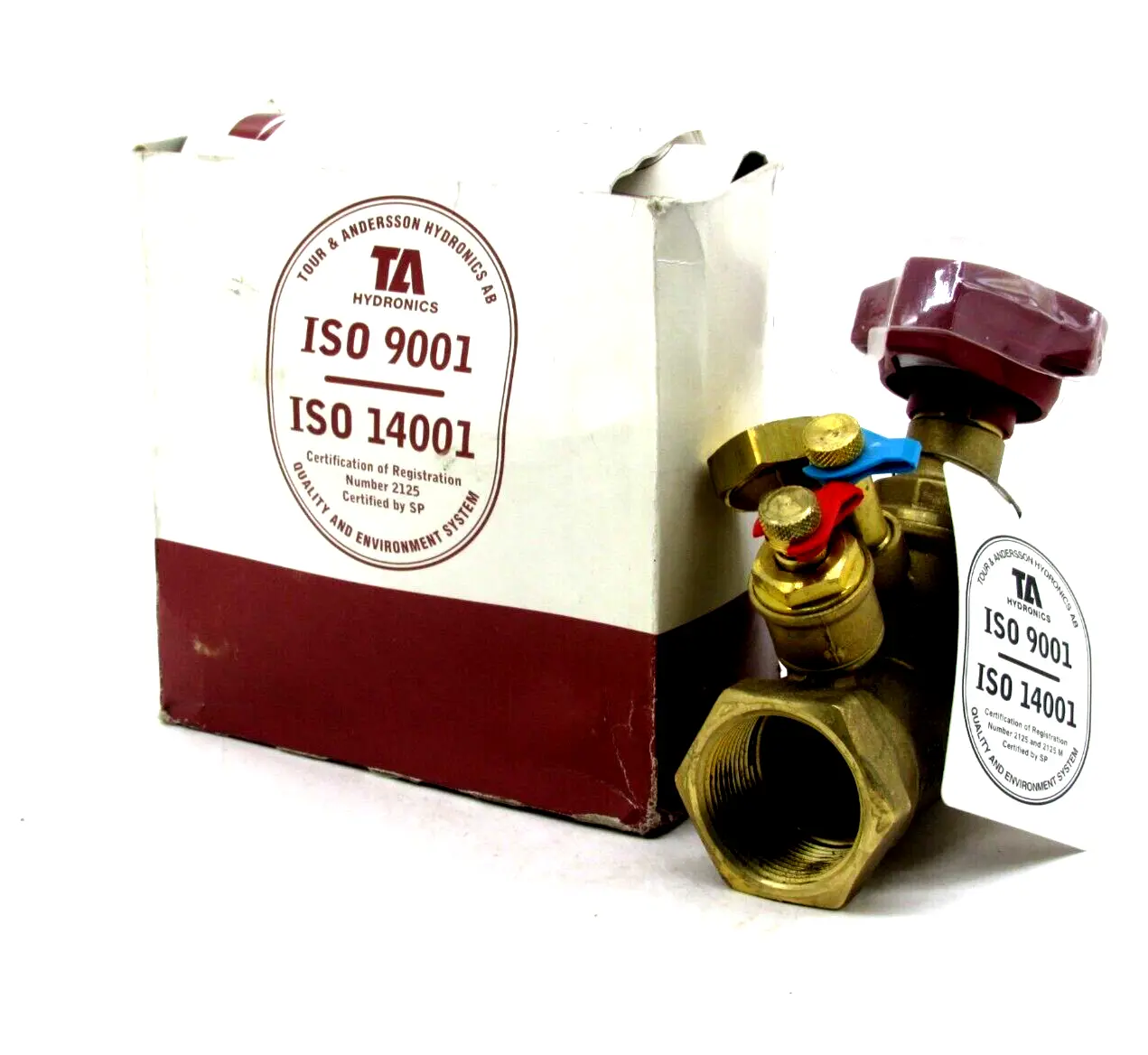 NEW TA HYDRONICS PN20150 BALANCING VALVE 1 1/4" DN32