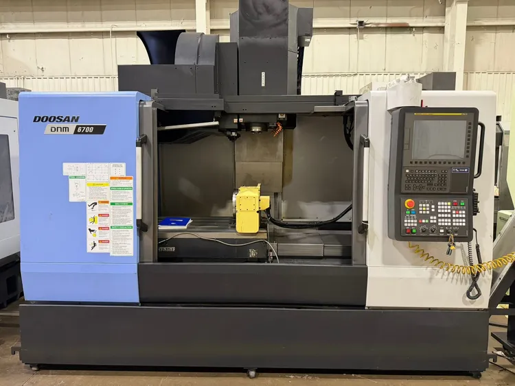 Used 2022 DN SOLUTIONS DNM 6700 Vertical Machining Centers Illinois US | CNC EXCHANGE #1332344