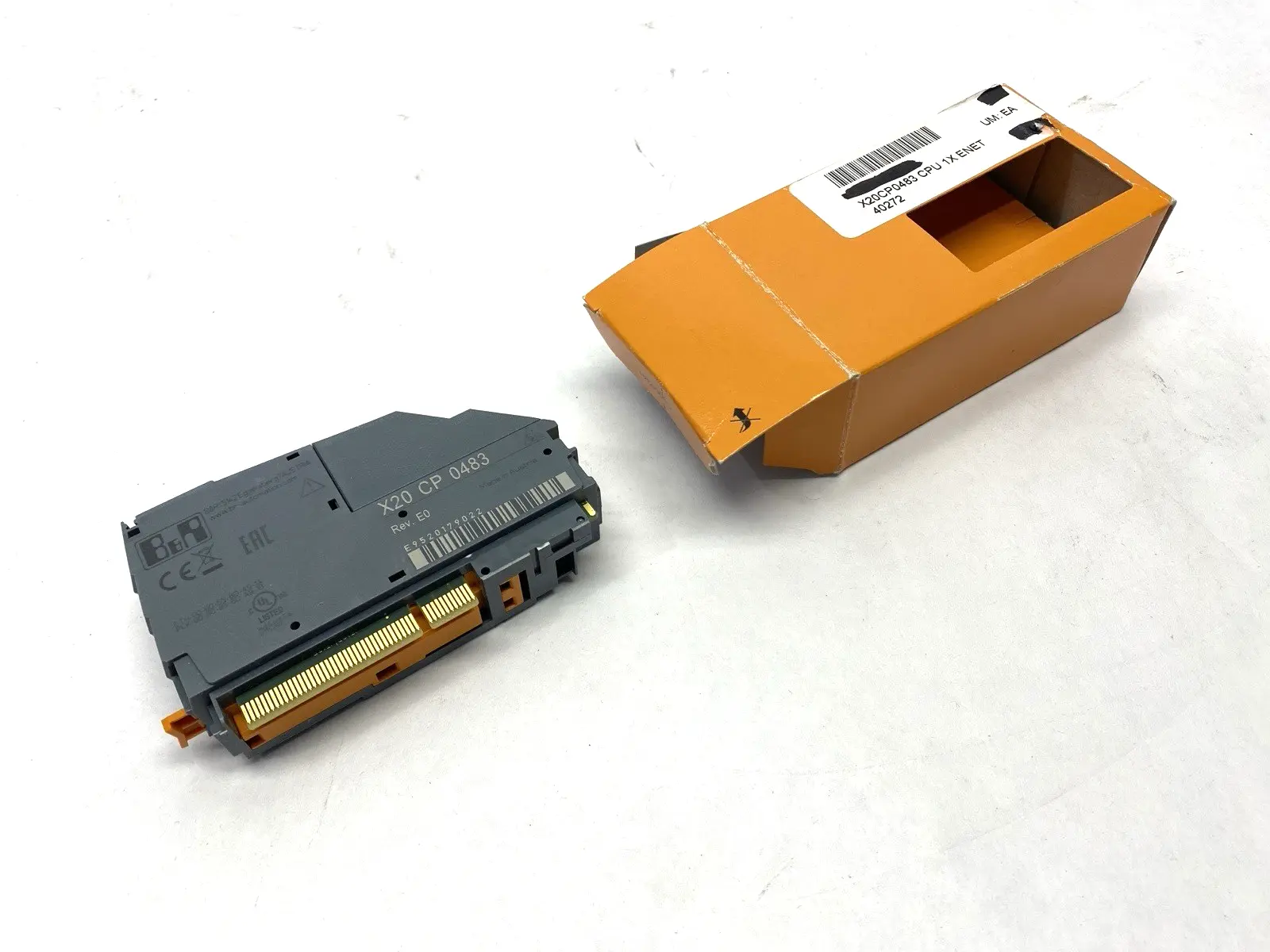 USED B&R REV. E0 COMPACT-S CPU CONTROLLER POWERLINK & ETHERNET