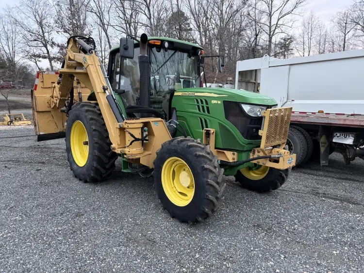 Used 2015 JOHN DEERE 6115M Utility Tractors North Carolina US | Levan Equipment #1546330