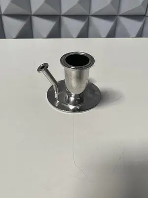 USED ITT SHEROTEC 5" END CAP W/ 2" AND 1" PORT
