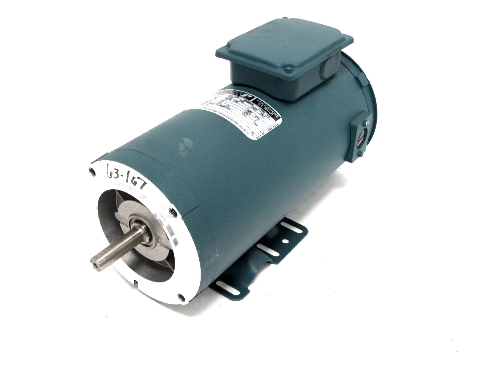 NEW RELIANCE ELECTRIC T56S5011A MOTOR 3/4HP 180VDC TPR MF0056HC 001KA504168-CA