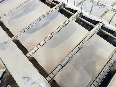 COMBINATION ROOF-TOP & FLAT-TOP CHAIN CONVEYOR SYSTEM