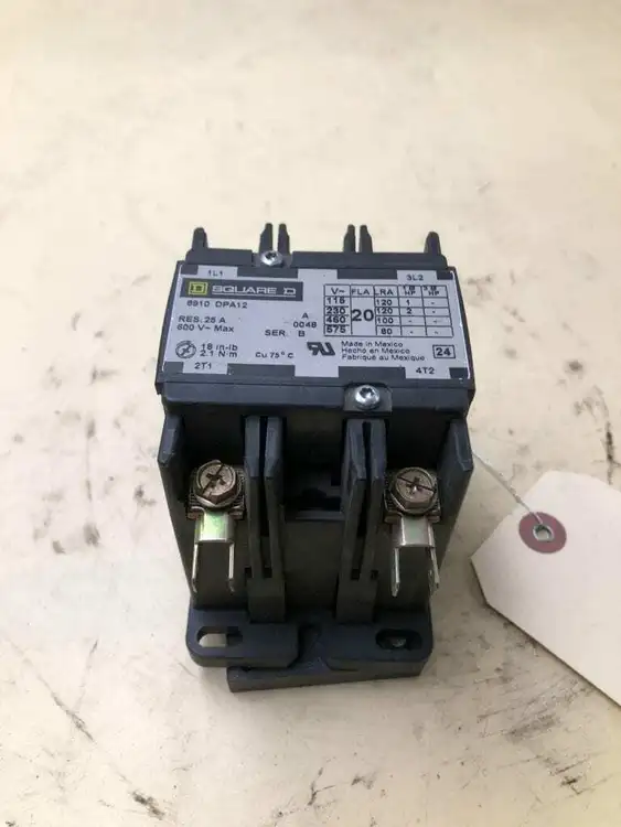 Used SQUARE D 8910DPA12 Relays & Switches Pennsylvania US | Moses B Glick #1007669