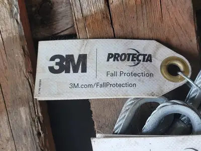 1/4 in. x 6 ft Fall Protection Steel Cable Lanyard