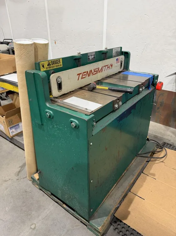 Used TENNSMITH _UNKNOWN_ Power Squaring Shears (Gauge) Ohio US | Yoder Brothers machinery #1470454