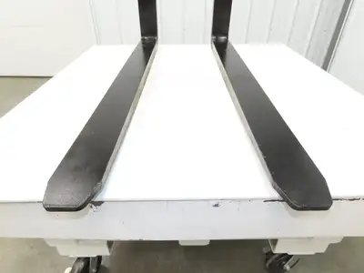 VETTER 1308961 4x47-3/4" Class 2 Steel Side Shift Forklift Forks 16" Carriage