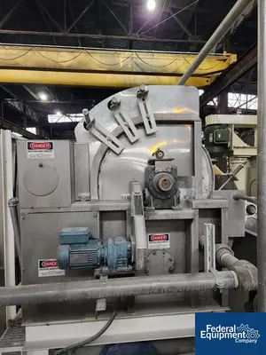 USED Komline Sanderson Komline-Sanderson Vacuum Drum Filter, S/S