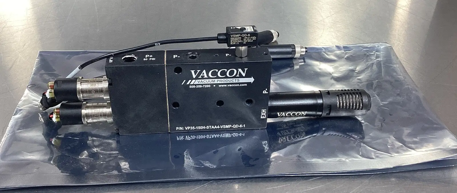 USED Vaccon VP35-150H-STAA4-VSMP-QD-6-1