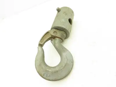 Crosby BL-O  4-Ton Hoist Swivel Hook Link Chain Nest 3/8-7/16" Self Close Gate