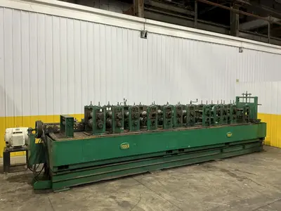 12 STAND X 2.5" YODER MODEL M2-1/2 ROLLFORMER, 18" ROLLSPACE: STOCK #23475