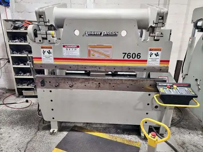 2005 ACCURPRESS 7606 Press Brakes-Hydraulic Power | Asset Exchange Corporation (1)