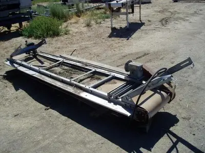Conveyor, Belt, 18" X 11', Alum, #S733250