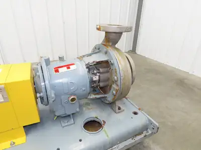 Flowserve HOC3+ Stainless Centrifugal Pump 3x4x10" 280 GPM 100'H 15Hp 3PH Motor