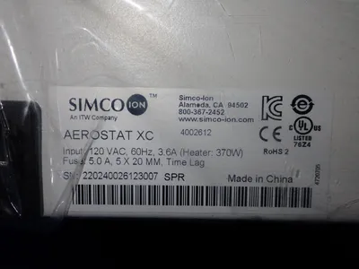 USED SIMCO AEROSTAT XC