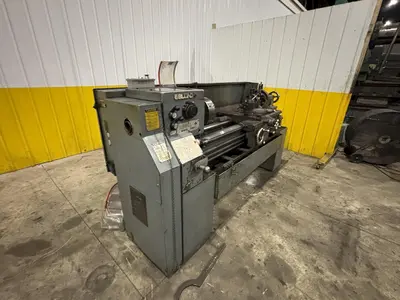 15" X 54" LEBLOND REGAL MODEL 13C SERVO SHIFT GEARED HEAD ENGINE LATHE METRIC & 2.25" HOLE: STOCK #23489